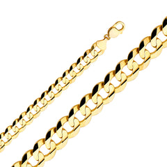14KY 14mm Cuban Concave Chain - CH-0310