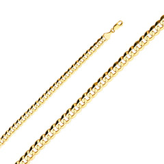14KY 8.2mm Cuban Concave Chain - CH-0313