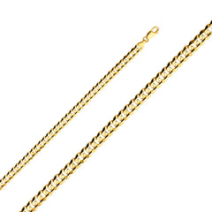 14KY 6.9mm Cuban Concave Chain - CH-0314