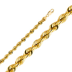 14KY 7mm Solid Rope DC Chain - CH-0383