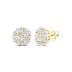 1/3CTW-DIA P1 ROUND MENS STUD EARRING 169343
