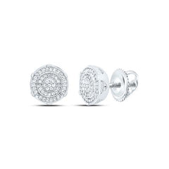 1/4CTW DIA P1 ROUND MEN'S STUD EARRING 192932
