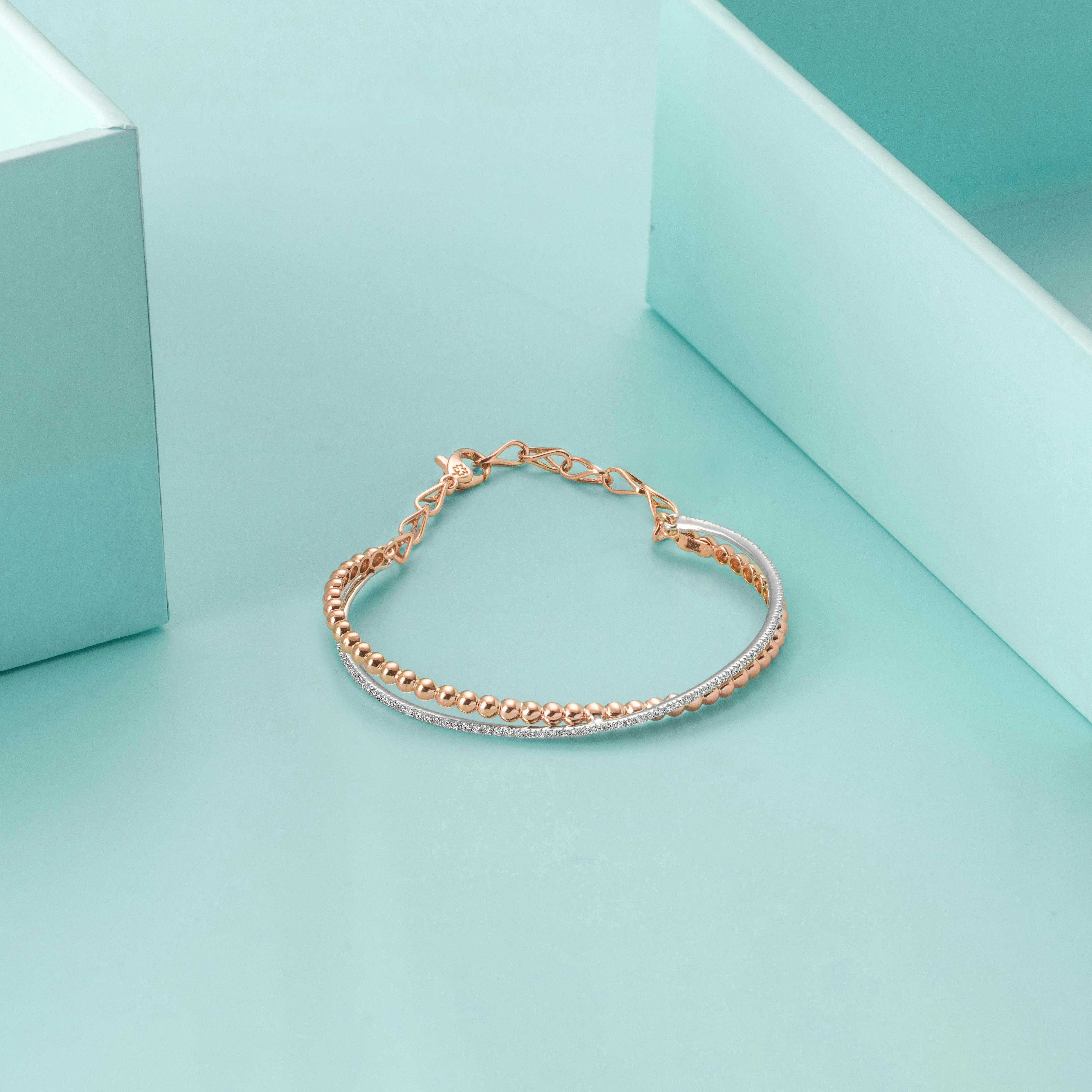 Diamond & Gold Bracelets for Women
