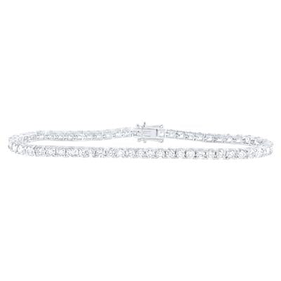 5CTW-DIA NK TENNIS BRACELET(7 INCH) 176201