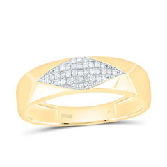 Diamond Square Trio Gift Ring Set